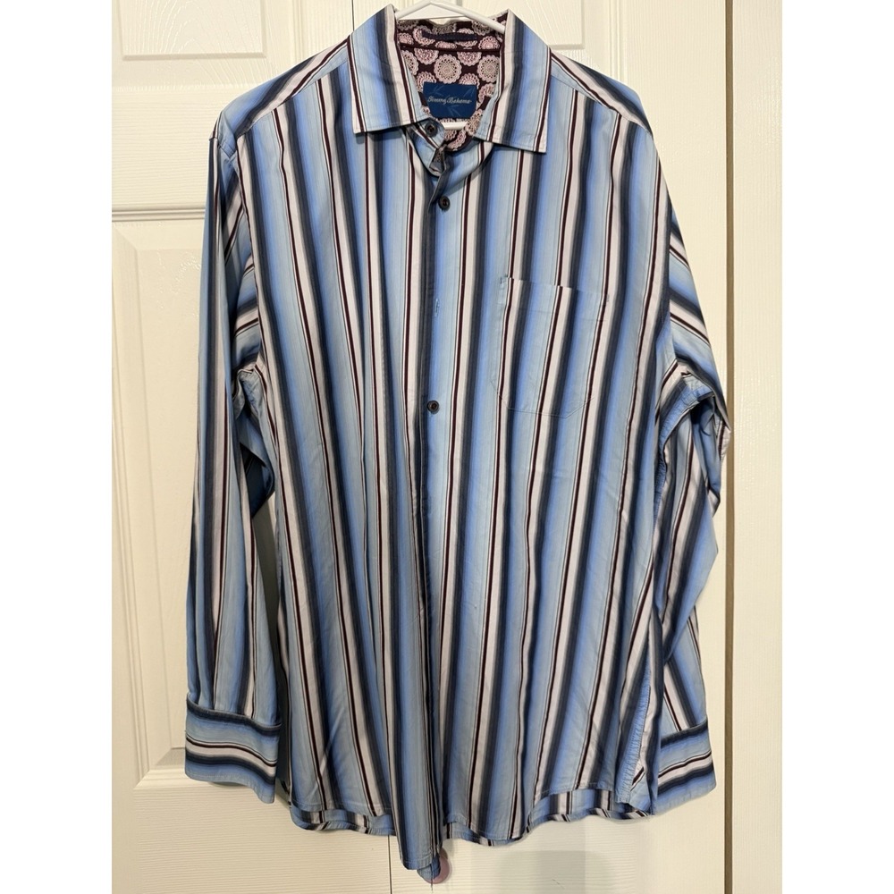 Tommy Bahama Men's Long Sleeve‎ Button Down Size Medium
